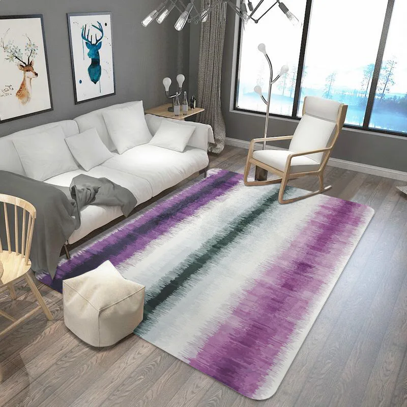 

Modern Minimalist Art Abstract Carpet for Living Room Sea Coffee Table Bedroom Full Custom Rectangular Large Carpet