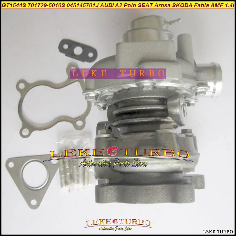 GT1544S 701729 701729-5010S 045145701J Turbo For AUDI A2 For VW Polo Lupo For SEAT Arosa Cordoba For SKODA Fabia 99-05 AMF 1.4L (3)