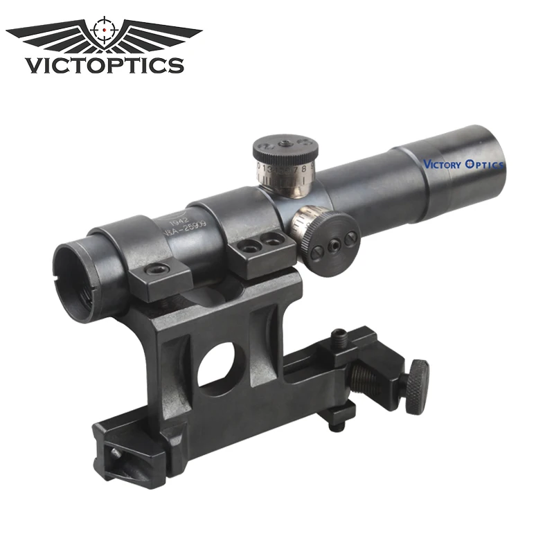 Mosin Nagant PU 4x20 Steel Riflescope with Etched Glass Reticle