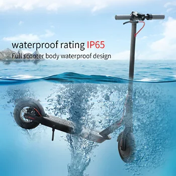 

Lithium Battery Electric Scooter Max speed 25km/h LED Light Double Brake 8.5 Inches