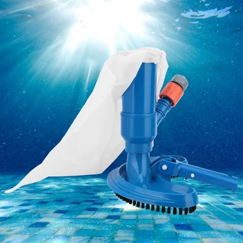 

Mini Portable Jet Swimming Pool Cleaner Floating Objects Suction Cleaning Tools Fountain Pond Head Vacuum Brush Cleaner