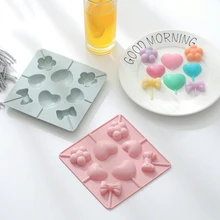 Силиконовые формы для леденцы Конфеты Шоколад сладкий сахар инструмент украшения торта выпечки DIY пресс-формы для кухни