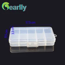 1 шт. новые пластиковые 10 рыболовные снасти коробки/приманки для рыбы ящик для рыбалки