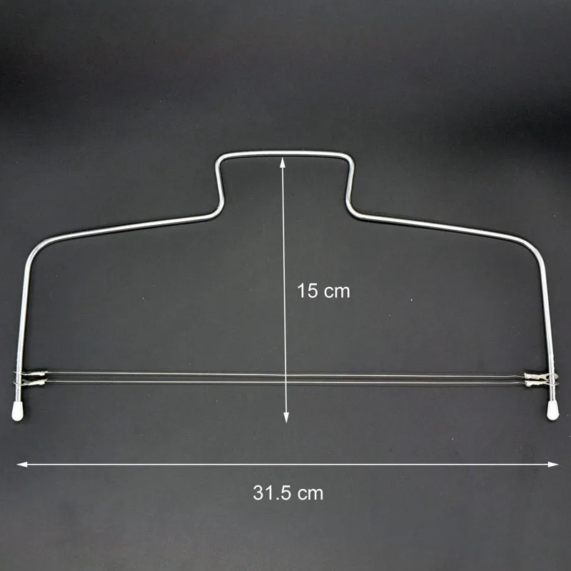 Нержавеющая сталь Регулируемый провод резак для торта прибор для ровного разрезания инструменты для выпечки Кухонные аксессуары