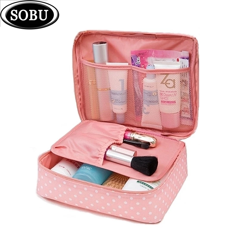 

Printing Makeup Bags With Multicolor Pattern Women Cosmetic bag Case Make Up Organizer Toiletry Storage Travel Wash Pouch