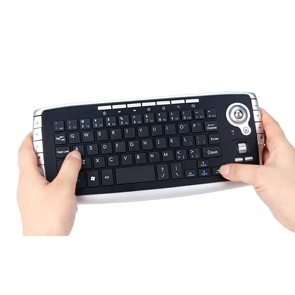 

Wireless Keyboard Mini 2.4Ghz Wireless Keyboard Touchpad With Mouse For PC PS4 Smart TV Teclado #T08