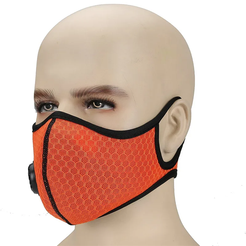 Лыжный Спорт Половина маска ветрозащитный пыле маска Активированный уголь Пеший Туризм пыли маска шарф Открытый Мотоцикл Велосипед