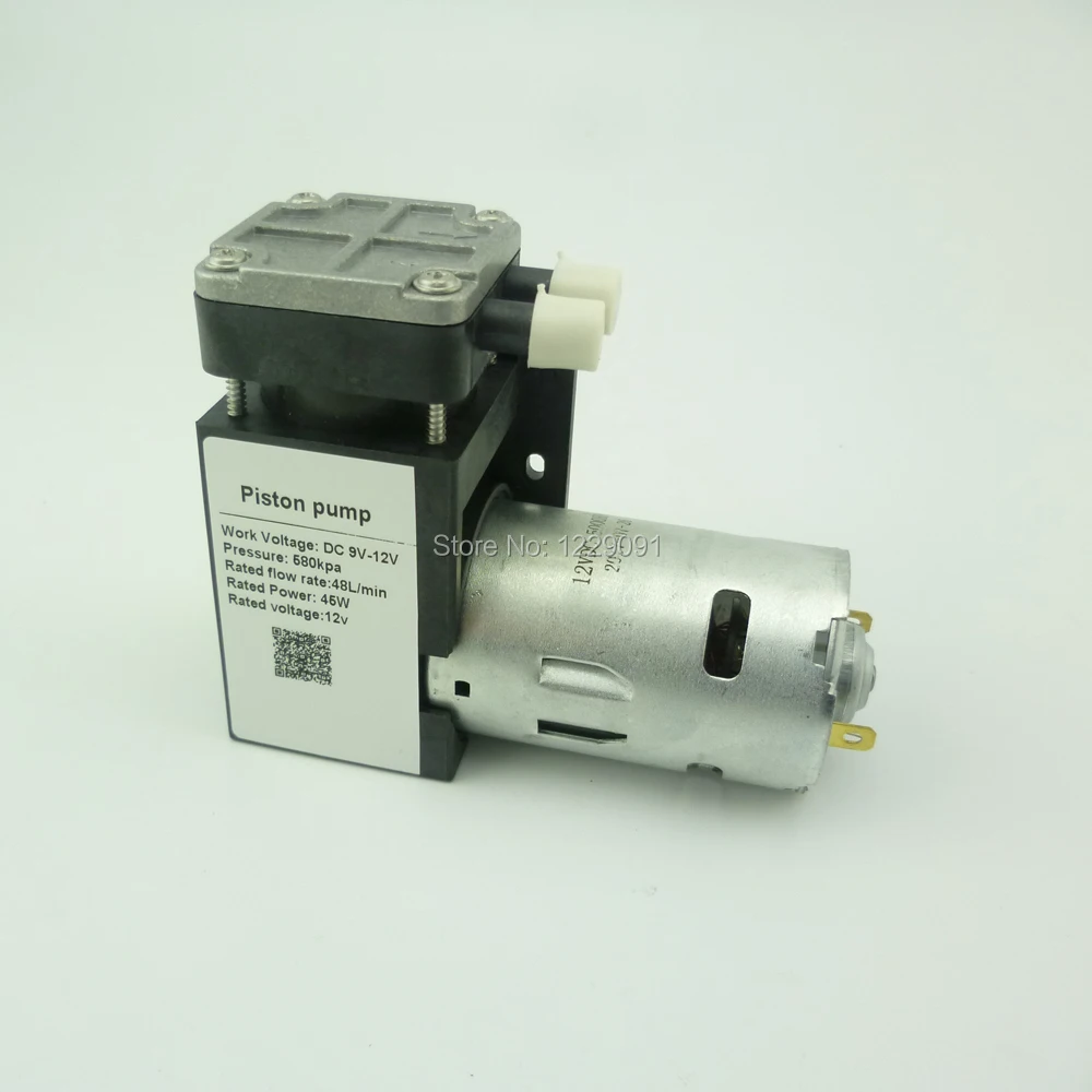Bomba de ar Bomba de Vácuo de Sucção e min de Fluxo de ar Mini 45 w 6 v 9 v 12 v 85kpa 24 v dc Elétrica 48l