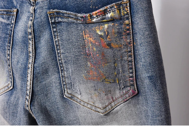 Весенние Костюмы, женская мода, мультяшная короткая джинсовая куртка с блестками+ джинсы, комплекты из 2 предметов, женские тонкие трендовые ковбойские комплекты, женская уличная одежда, джинсы