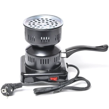 

220V Shisha Hookah Burner Electric Stove Hot Plate With Tong Cooking Coffee Heater Chicha Nargile Smoking Pipes Charcoal-Eu Pl