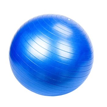 

2 Color 75cm 1200g Gym/Household Explosion-proof Thicken Yoga Ball Smooth Surface Black and blue Wholesale Support DropShip