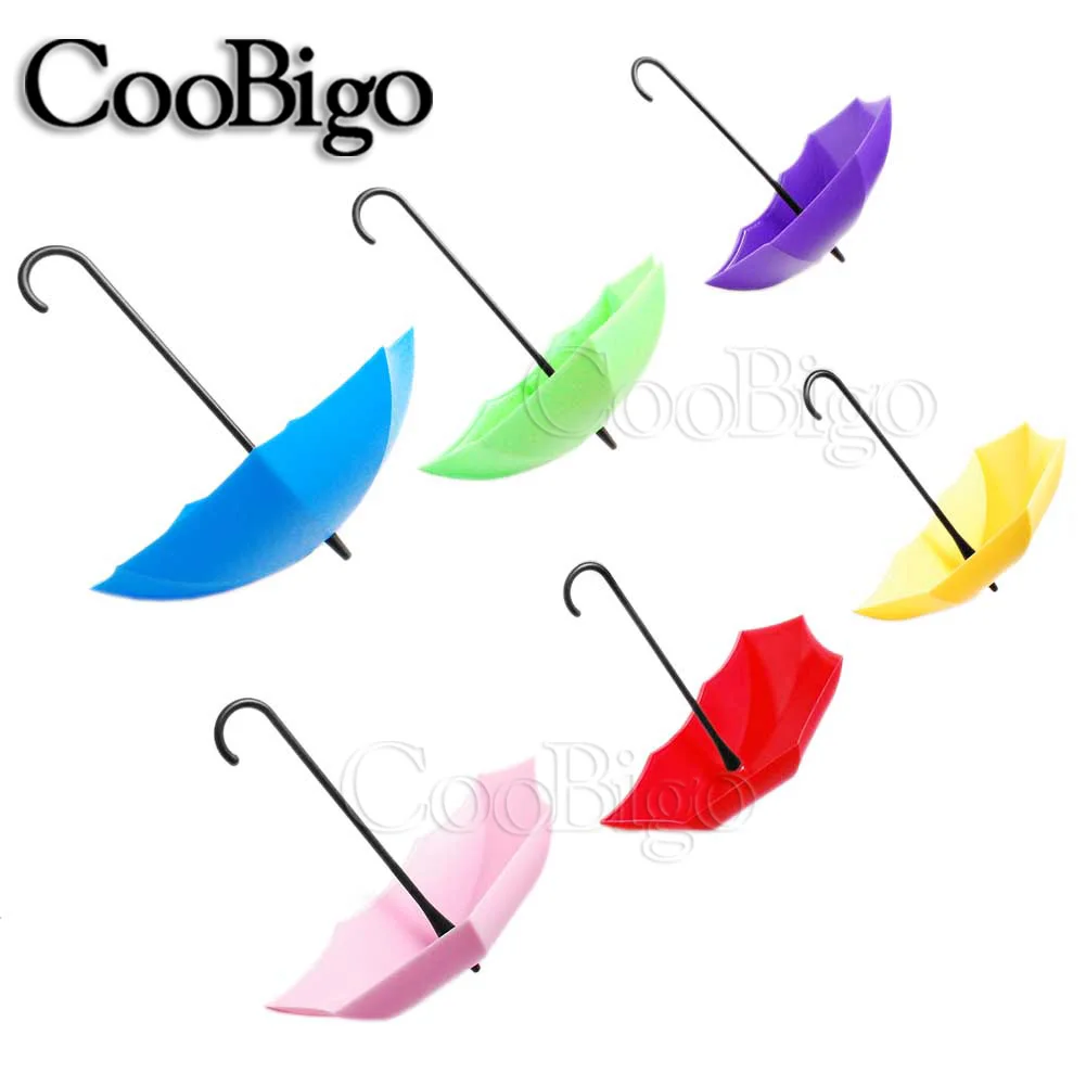 

Multicolor Sticky Umbrella Shape Hook Hanger Creative Rack Home Decoration Decorative Holder Wall Hook Kitchen/Bathroom/Bedroom