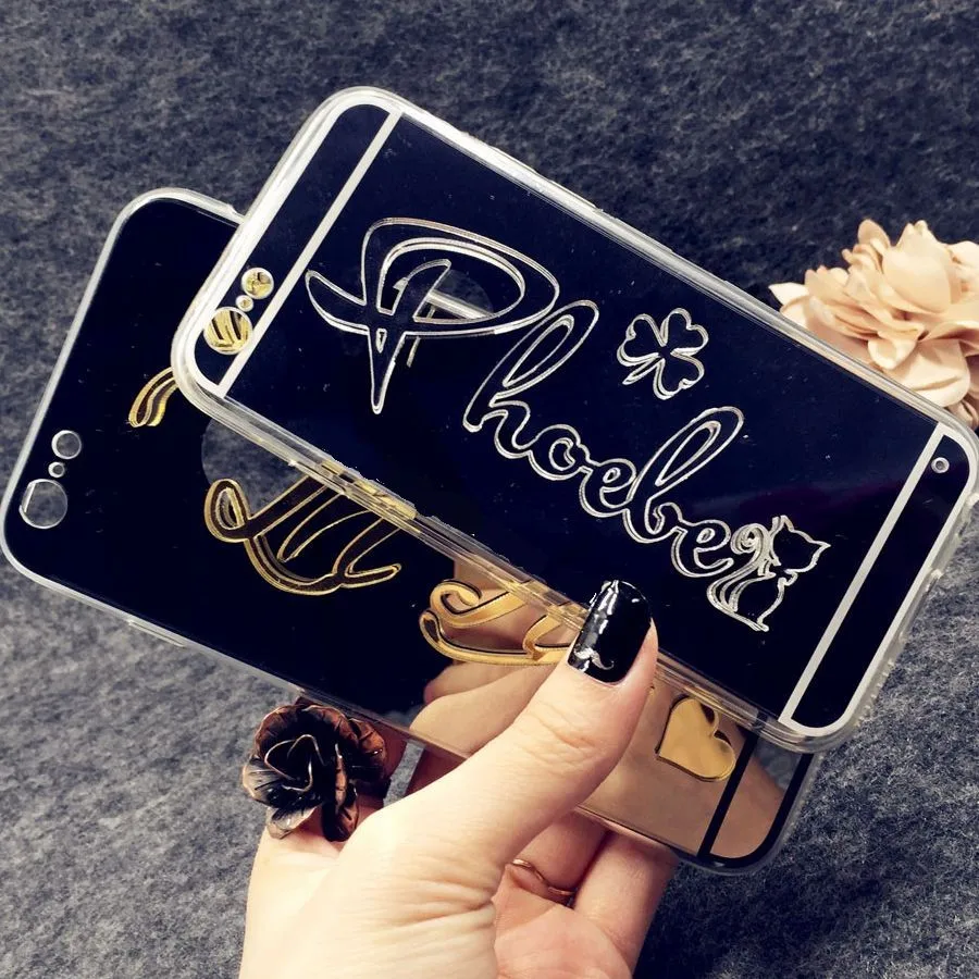 Зеркальный чехол для iPhone 11 Pro 7 8 plus X XS Max XR Samsung Galaxy S20 S10 S8 S9 Note 20 10 9 Ultra|Бамперы| |