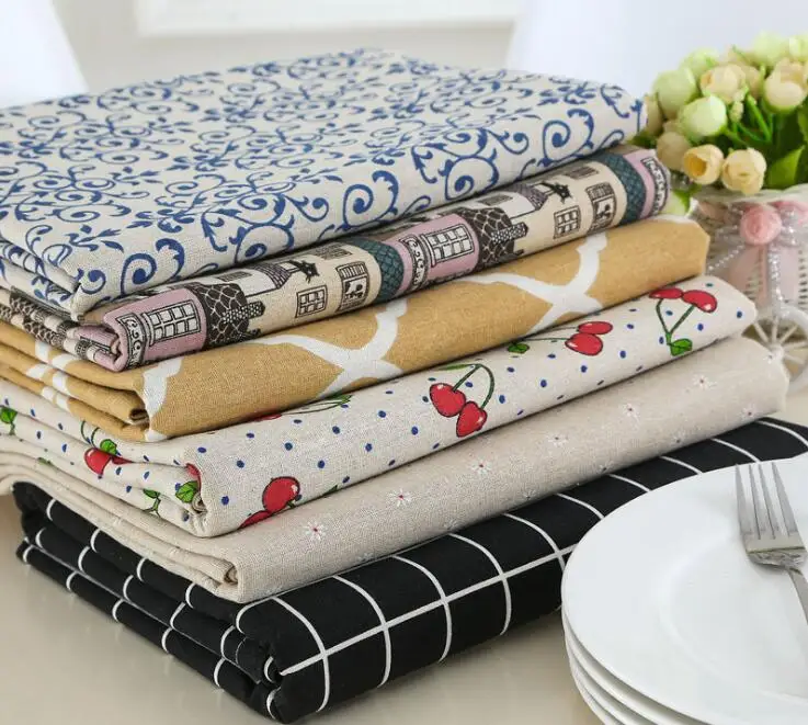

Geometric Dots Triangle Plaid Cotton Linen Table Runner Decoration Tablecloth Tea Table Cover With Tassel Table Spread