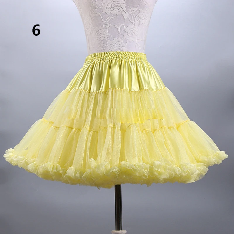 В наличии реальные фотографии Дешевые нескольких Цвет короткие юбки для Для женщин Платья для вечеринок Свадебные аксессуары нижняя