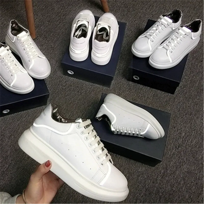 

2019 new women's leather shoes wild personality shoes designer fashion brand high quality women's shoes women's shoes size 34-44