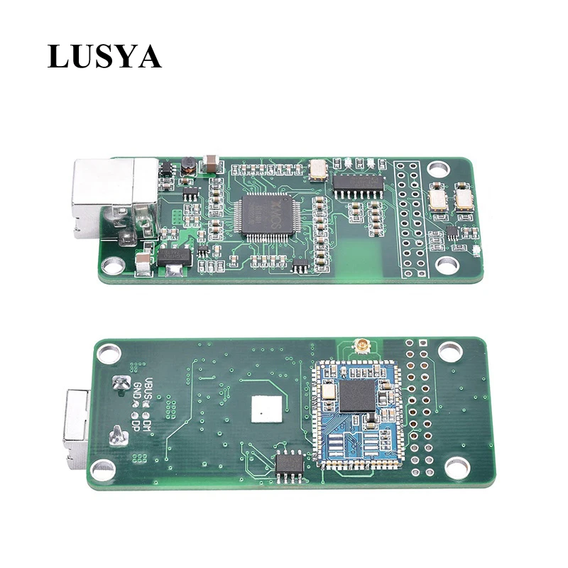 Skup Lusya nowy XMOS XU208 USB cyfrowy interfejs audio CSR8675 Bluetooth composite I2S córka obsługuje DSD z anteną A6 002