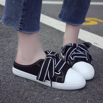 

Women Sneakers 2019 Fashion Breathble Vulcanized Shoes Pu leather Platform Lace up Casual White Tenis Feminino Zapatos De Mujer