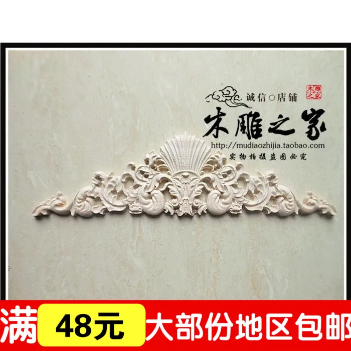 

Новая деревянная стружка Dongyang, Цветочная аппликация, специальное предложение, европейская Цветочная ворота, резная мебель из цельного дерева