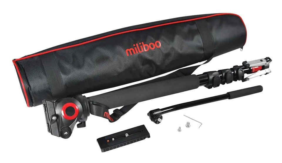 Miliboo MTT704A портативный алюминиевый штатив для профессиональной камеры видеокамеры/видео/DSLR стенд, половина цены Manfrotto