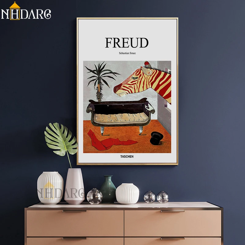 Freud psychoank диван натюрморт постеры и художественная печать на холсте картина стену