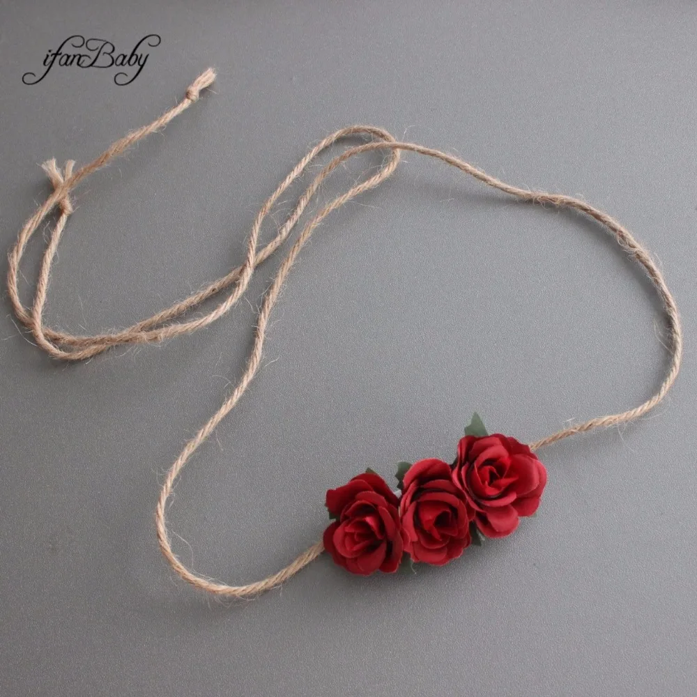 Hemp Rope Tie Hair Bands 4