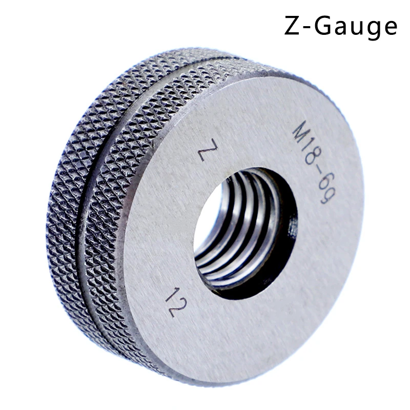 Резьбоизмерительные приборы 2-20 мм 6 г метрическое Кольцо Gage T+ Z набор измерительных инструментов для обнаружения внешних резьб