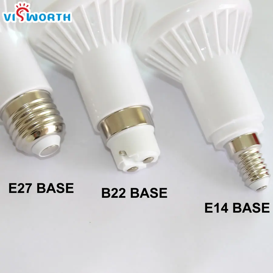 VisWorth R39 E14 светодиодный светильник 3 Вт 5 Вт R63 светодиодный лампы 7W 9W SMD2835 лампада Светодиодный точечный светильник Теплый Холодный белый свет, переменный ток 110V 220V Светодиодный светильник E27 B22