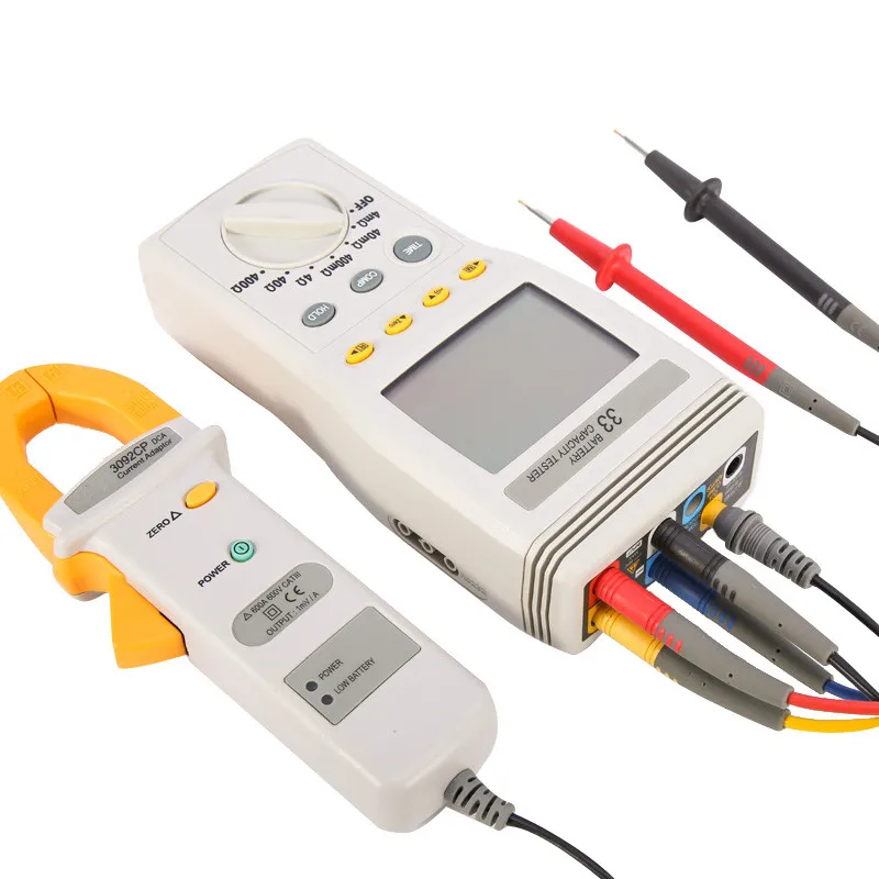 

Original Lithium Battery Capacity Tester DCA/DCV/Capacity/Resistance/Temperature with USB Datalogger Battery Meter