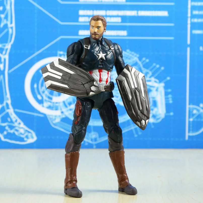 The Avengers Iron Man Captain America Venom Thanos SpiderMan Deadpool Falcon Black Panther PVC Action Figure Toys For Children The Avengers Iron Man Captain America Venom Thanos SpiderMan Deadpool Falcon Black Panther PVC Action Figure Toys For Children
