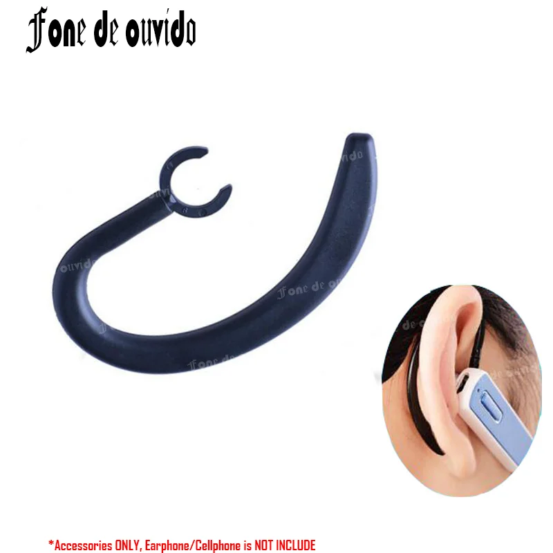 

Headphone Stand Sport Headset Ear Hook Clamp Holder EarLoop Wing 360 Degree Rotate Silicone Soft Bluetooth Earphone Earhook Clip