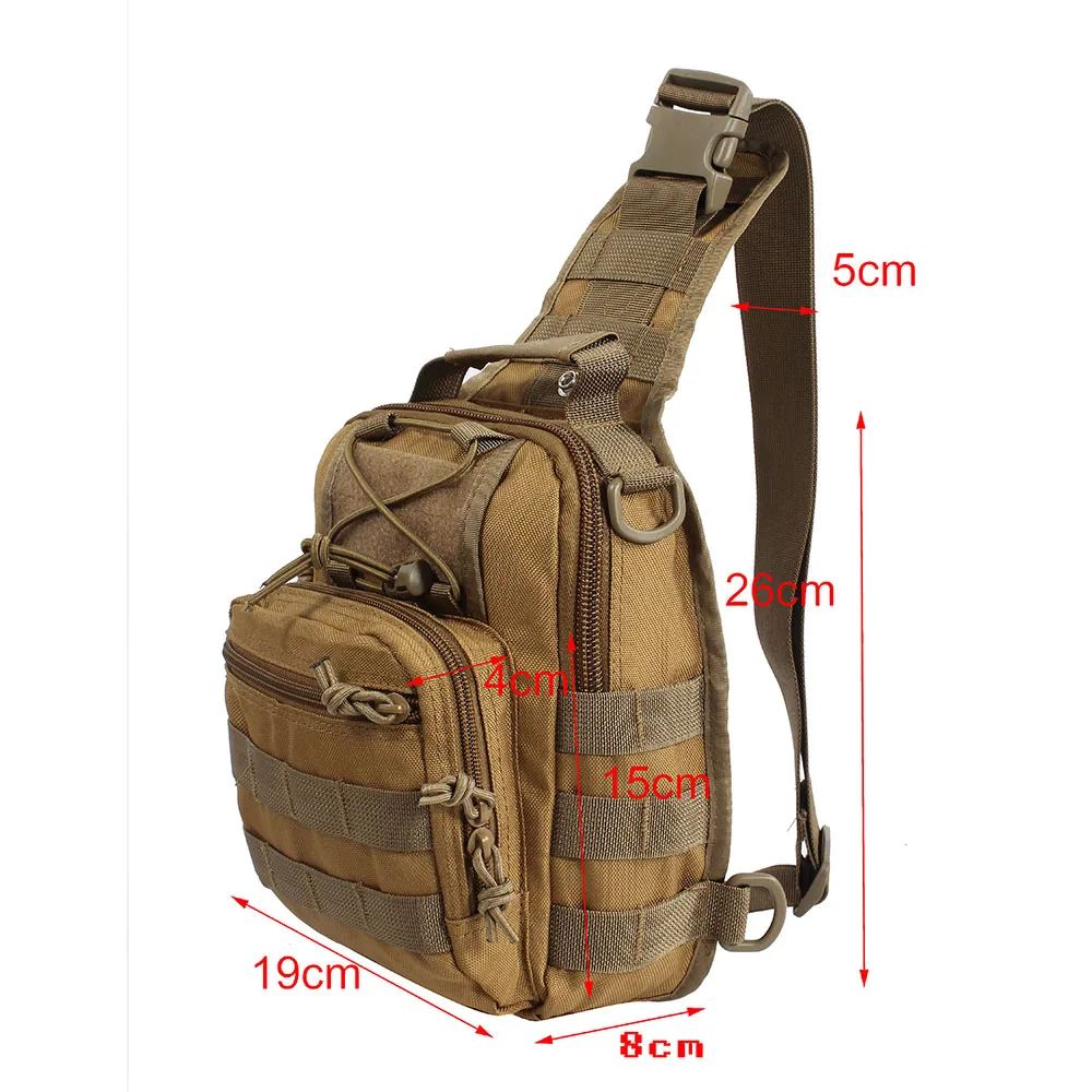 AIRSOFTPEAK Tactical bag Molle Fishing Hiking Hunting Bags Sports Bag Chest body Sling Single Shoulder Tactical Backpack AIRSOFTPEAK Tactical bag Molle Fishing Hiking Hunting Bags Sports Bag Chest body Sling Single Shoulder Tactical Backpack
