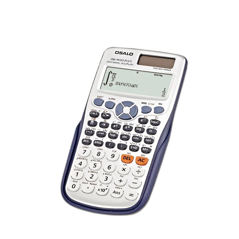 New Scientific font b Calculator b font with Dual Power 12 digits AA battery 991ES Plus