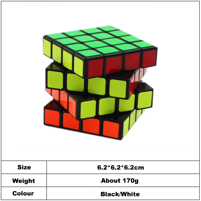 YJ GuanSu Magic speed Cube 4x4x4 magico Cubo speed cubing Puzzle 4x4 кубики для начинающих детские развивающие игрушки 4 на 4 игрушки кубик рубика