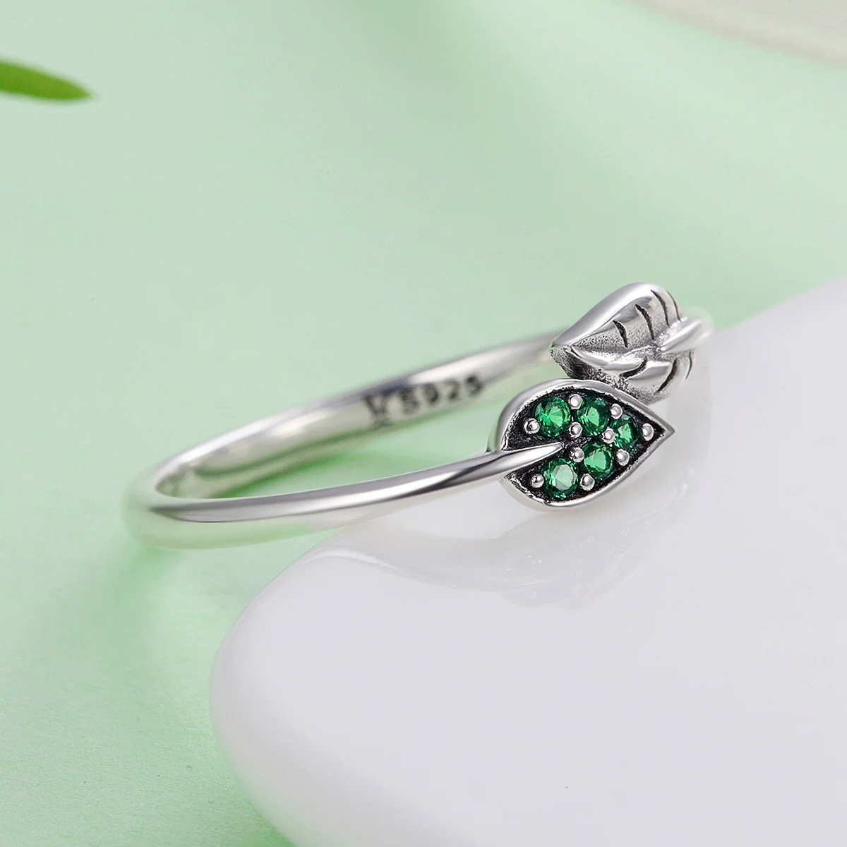 

DALARAN 925 Sterling Silver Youth Charm Personality Adjustable Light Hundred Matching Party Finger Ring for Women Jewelry Gift