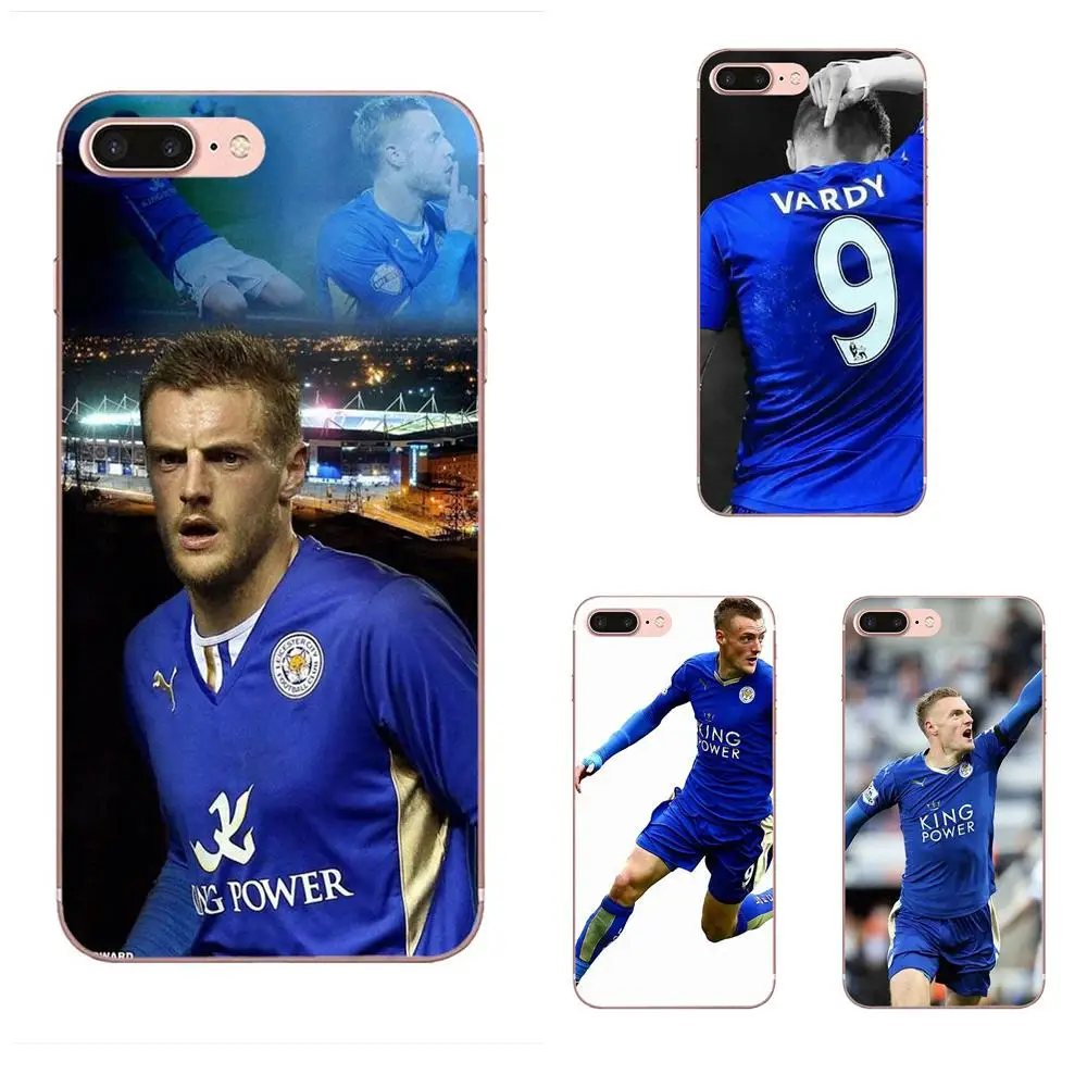 

Jamie Vardy Soft Silicone TPU Transparent Cell Case For Xiaomi Redmi Note 2 3 3S 4 4A 4X 5 5A 6 6A Pro Plus