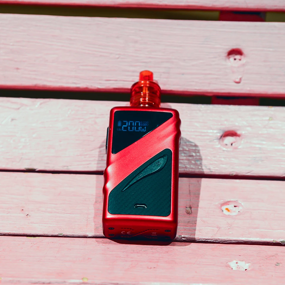 Набор электронной сигареты Smoant Taggerz 200 Вт двойной аккумулятор 18650 OLED экран 2 мл
