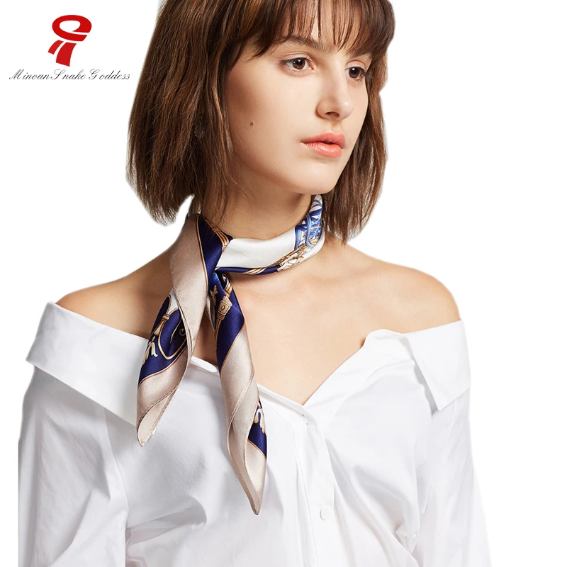 scarf silk scarf bandana women scarf luxury brand foulard Small Square
