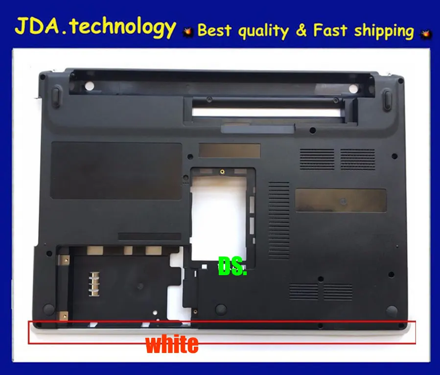 Wellendorf новая нижняя подставка для Sony VAIO SVE141 SVE141D11T Нижняя крышка корпуса черный с белой рамкой