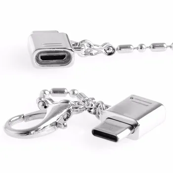 

New Metal USB-C 3.1 Type C Male to Micro USB 2.0 Female Converter Connector