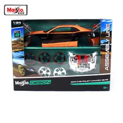 Maisto 1:24 2010 Chevrolet Camaro ss RS сборки DIY литой модельный автомобиль игрушки Новый в коробке Бесплатная доставка 39361