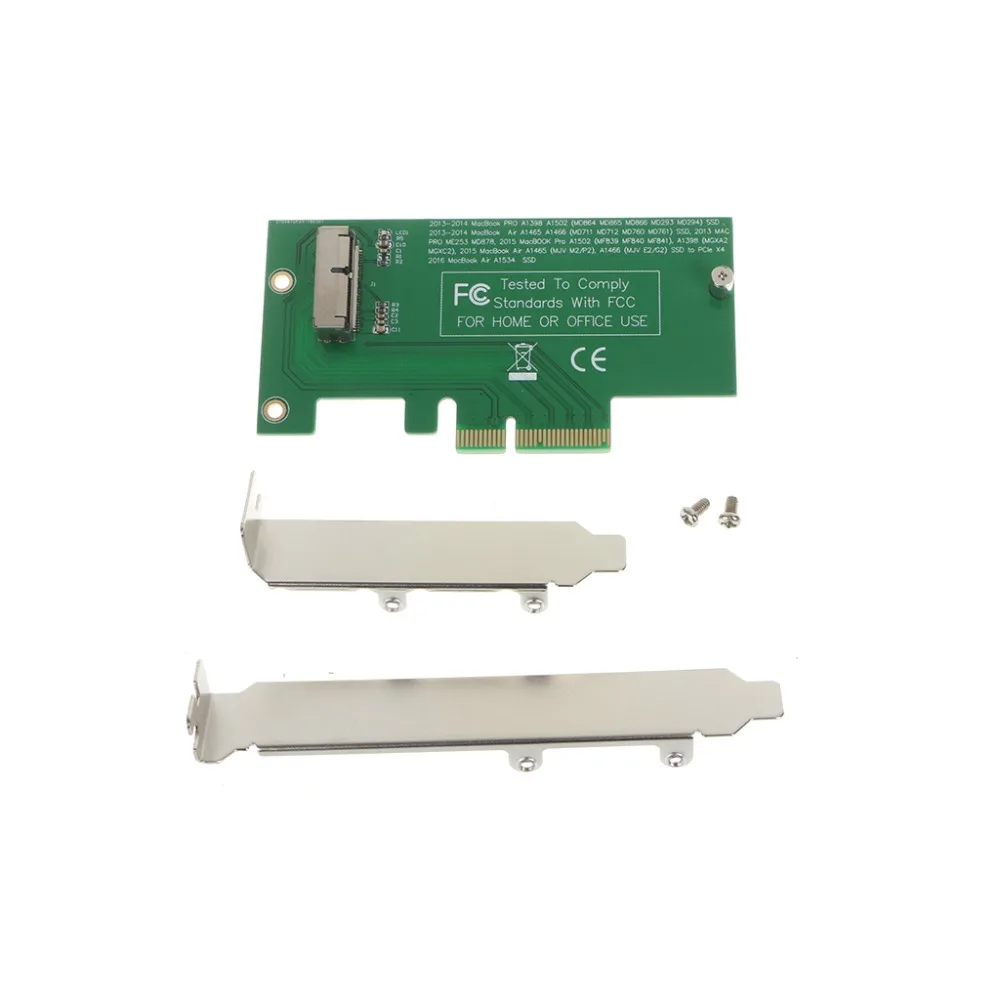 Адаптер для PCI E X4 1 шт. apple MacBook Air A1465 A1466 SSD WS 2013 2014 2015|card card|card adaptercard adapter macbook |