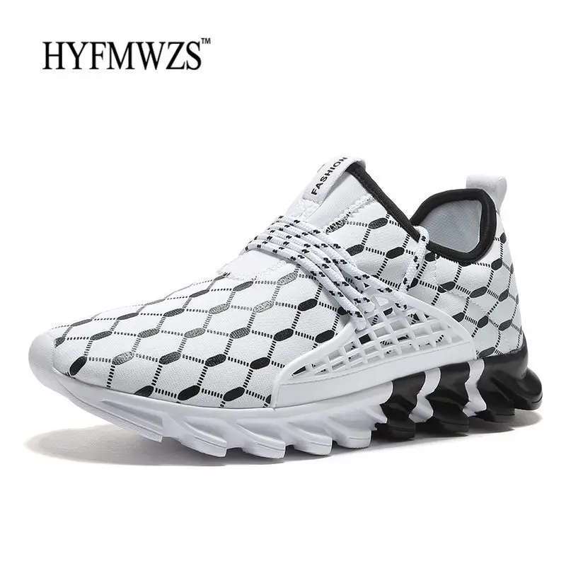 HYFMWZS высокое качество легкий вес спортивная обувь для мужчин Спортивная обувь мужские кроссовки мягкие и дышащие zapatillas hombre 39-47
