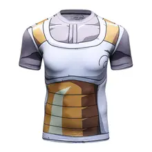 Футболки с драконом и мячом для мужчин, аниме, футболки для фитнеса, бодибилдинга, футболки, Наруто, поло Веджета, короткий рукав, баскетбольные майки