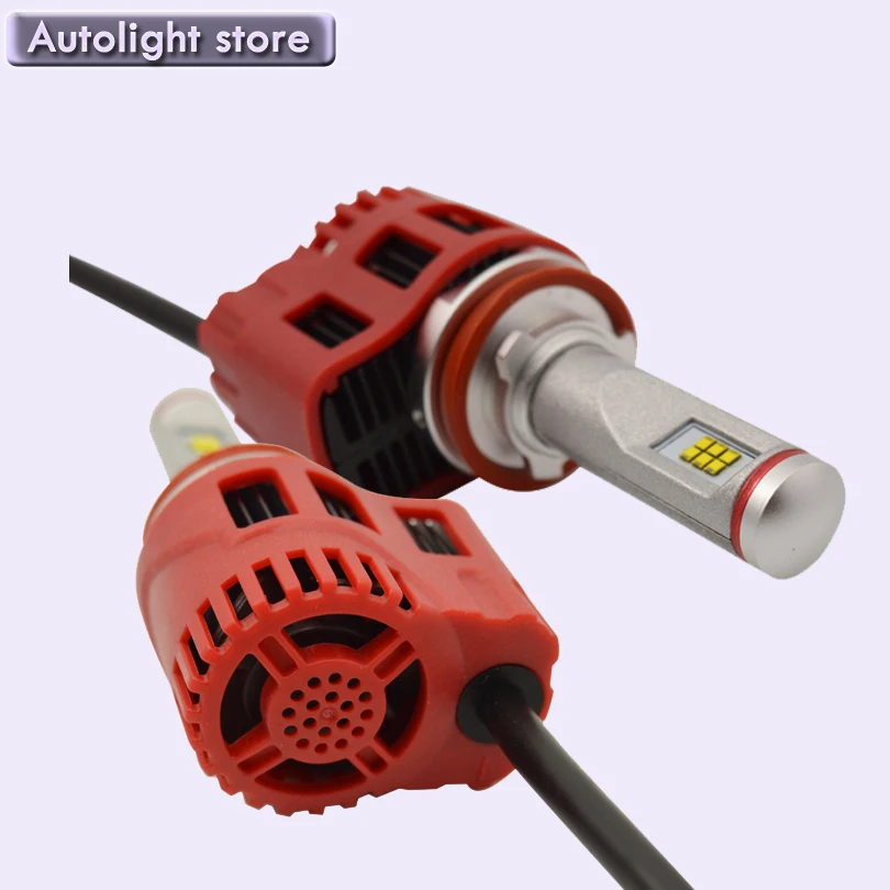 

2 X White 6000K 45W 4500LM H11 High Power P hilips Car LED HeadLight Kit Bulbs Super Bright