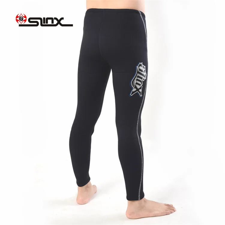 Slinx 3 мм Неопреновые штаны для дайвинга для мужчин зимний плавание ming бег Парусный Костюм для дайвинга материал сохраняет тепло черный плавать пляжные брюки