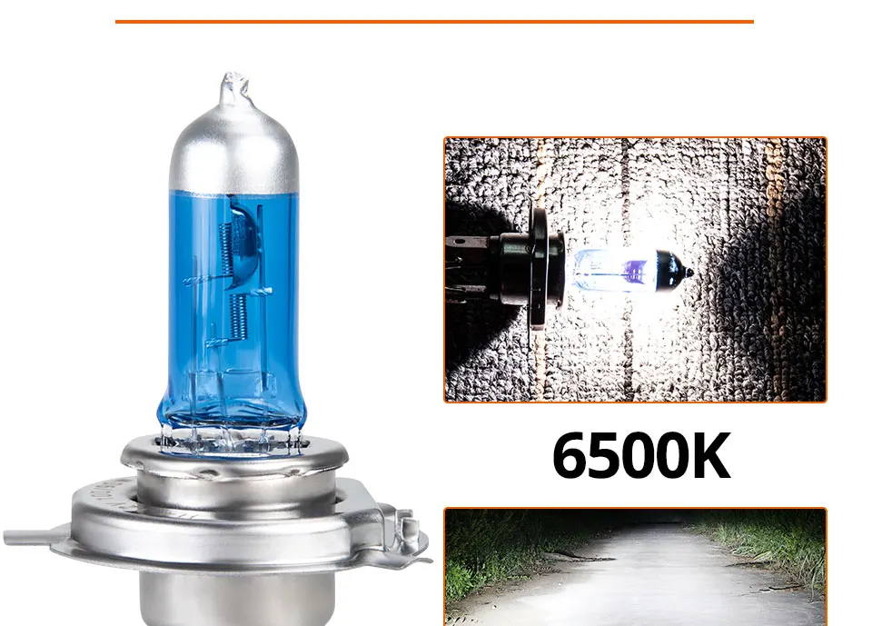  H7 H4 Super Bright Fog Halogen Bulb  (13)