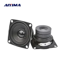 AIYIMA 2 шт. 2 дюйма мини аудио портативный динамик s 4Ohm 8Ohm 10 Вт полный спектр динамик DIY для домашнего кинотеатра звуковая система