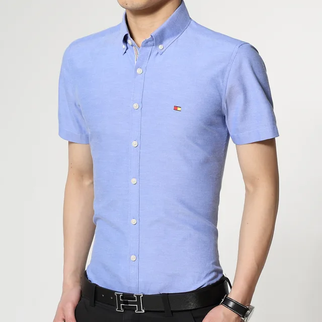 Aliexpress.com : Buy New 2016 Summer Short Sleeve Men Shirt Brand Slim ...