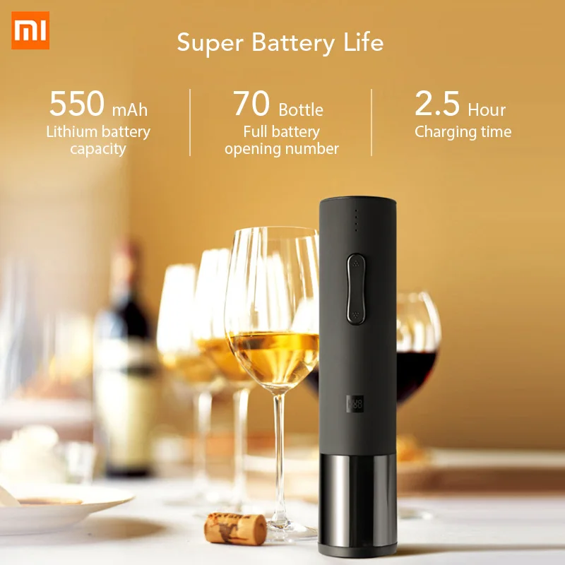  Original Xiaomi HUOHOU Wine Electric Bottle Mi Passkey 2018 Cool Gadget Smart Home Accessories Best - 32907708749